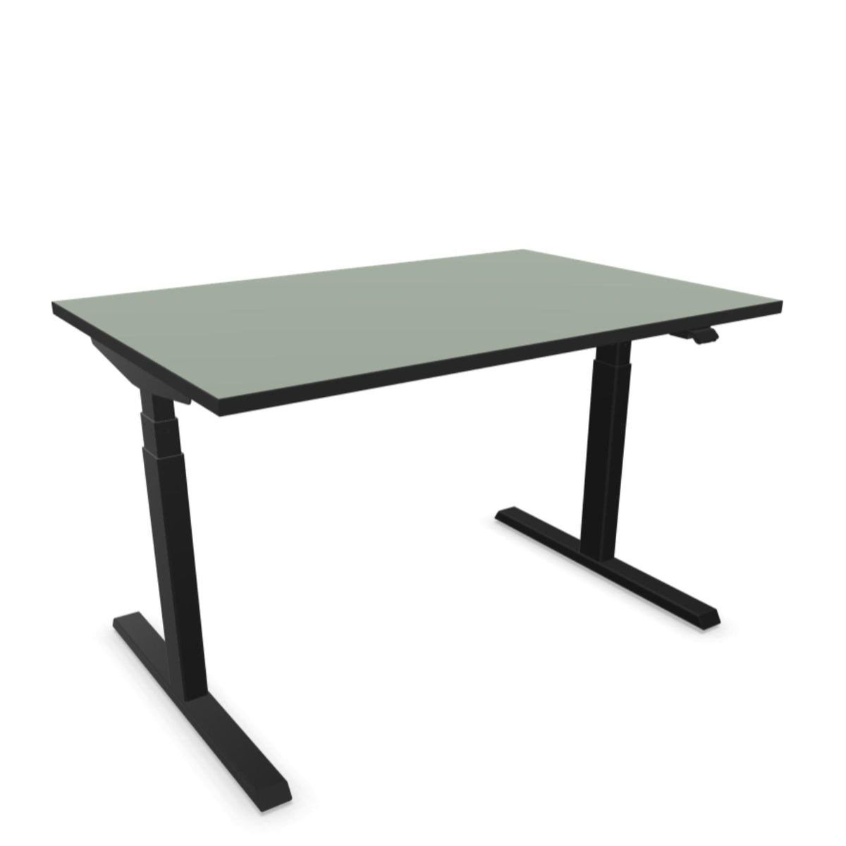 Elektra reguliuojamo aukščio stalas NUWO DESIGN 1 – 120 x 80 / Alyvuogių žalia