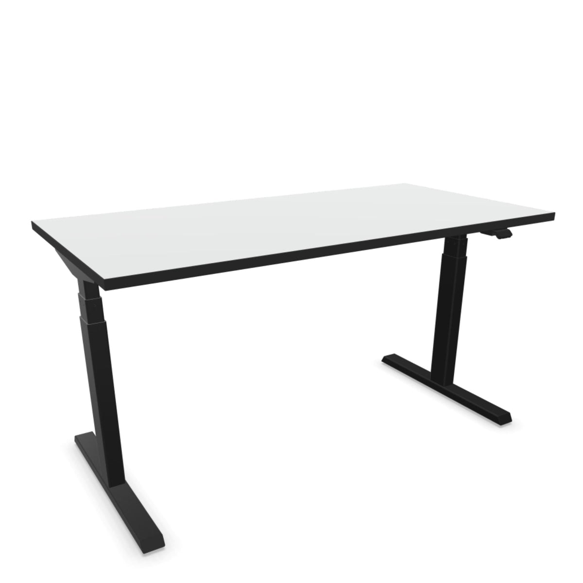 Elektra reguliuojamo aukščio stalas NUWO DESIGN 1 – 140 x 70 / Šviesiai pilka