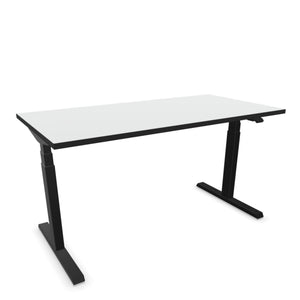 Elektra reguliuojamo aukščio stalas NUWO DESIGN 1 – 140 x 70 / Šviesiai pilka