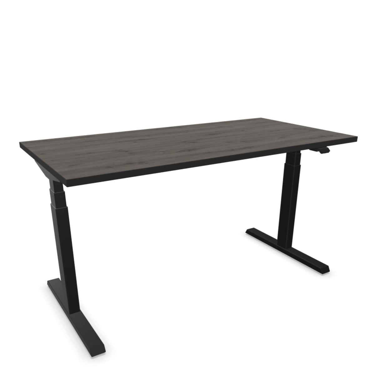 Elektra reguliuojamo aukščio stalas NUWO DESIGN 1 – 140 x 70 / Tamsus ąžuolas