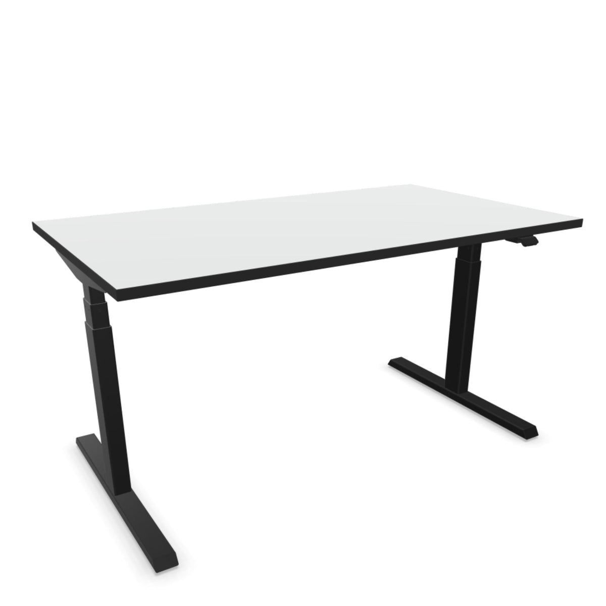 Elektra reguliuojamo aukščio stalas NUWO DESIGN 1 – 140 x 80 / Šviesiai pilka