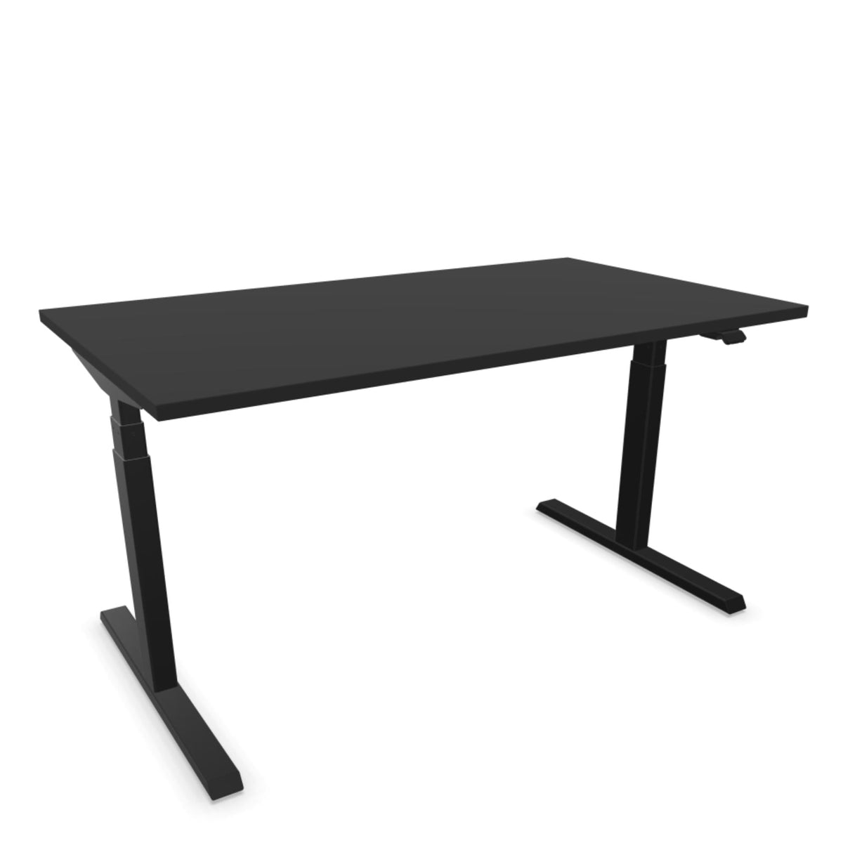 Elektra reguliuojamo aukščio stalas NUWO DESIGN 1 – 140 x 80 / Juoda