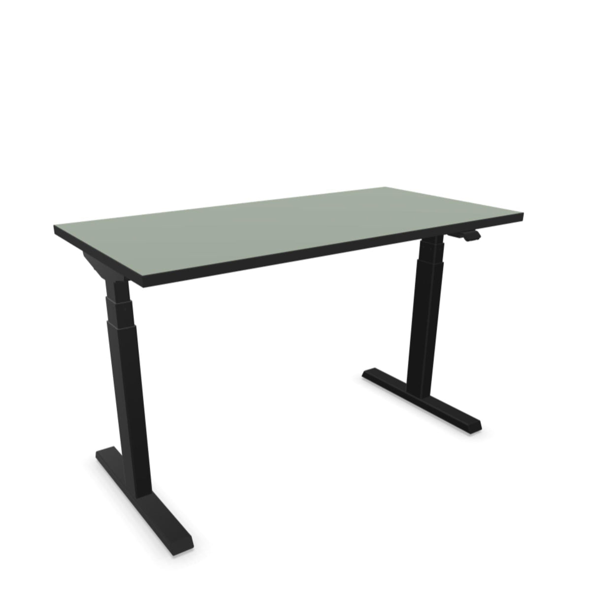 Elektra reguliuojamo aukščio stalas NUWO DESIGN 1 – 120 x 60 / Alyvuogių žalia