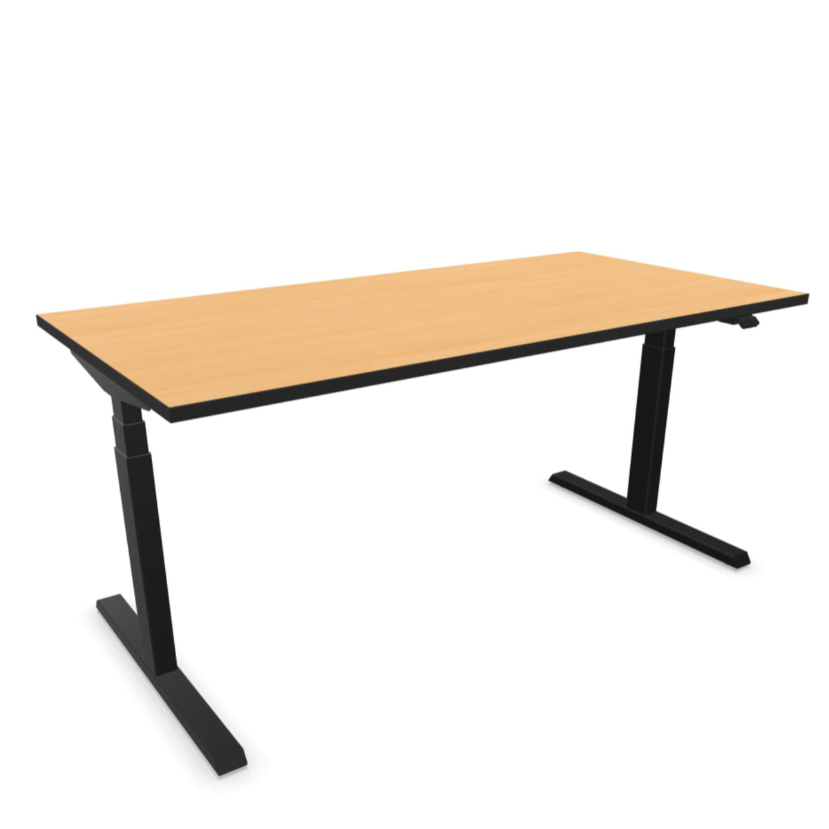 Elektra reguliuojamo aukščio stalas NUWO DESIGN 1 – 160 x 80 / Beržas
