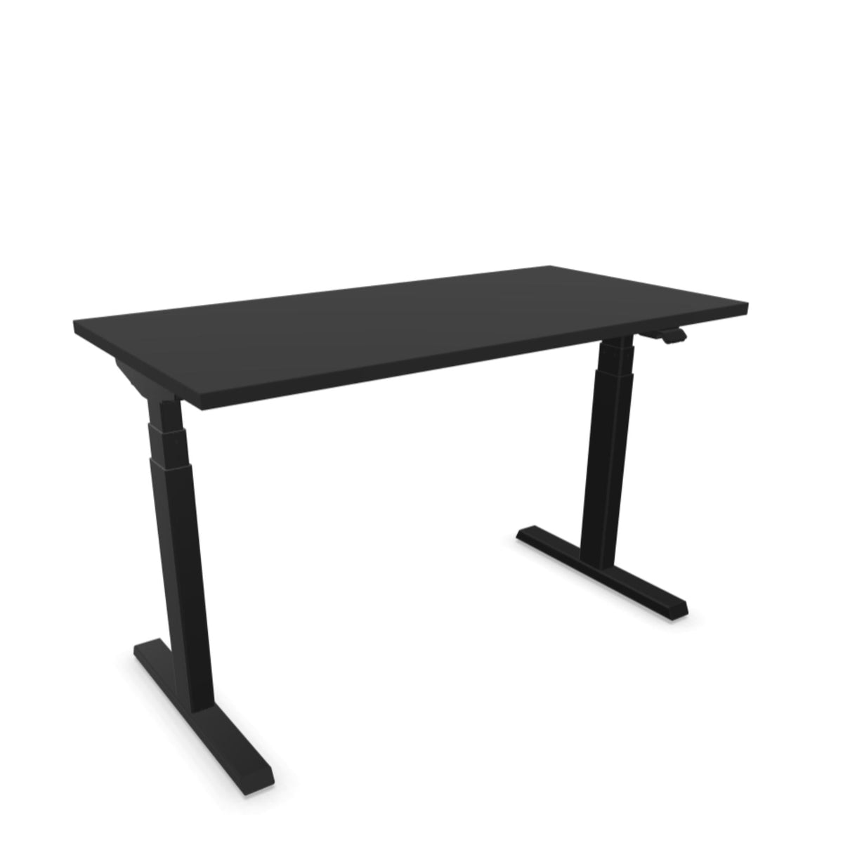 Elektra reguliuojamo aukščio stalas NUWO DESIGN 1 – 120 x 60 / Juoda