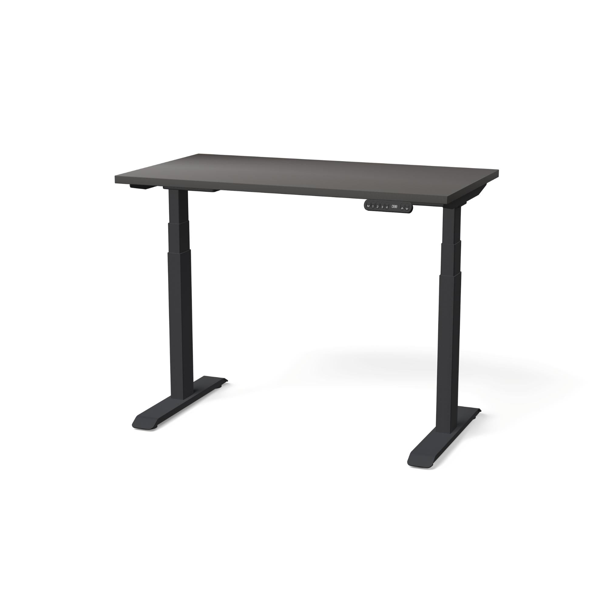 Elektra reguliuojamo aukščio stalas NUWO GEN2 – Antracito / Juoda / 110 x 60