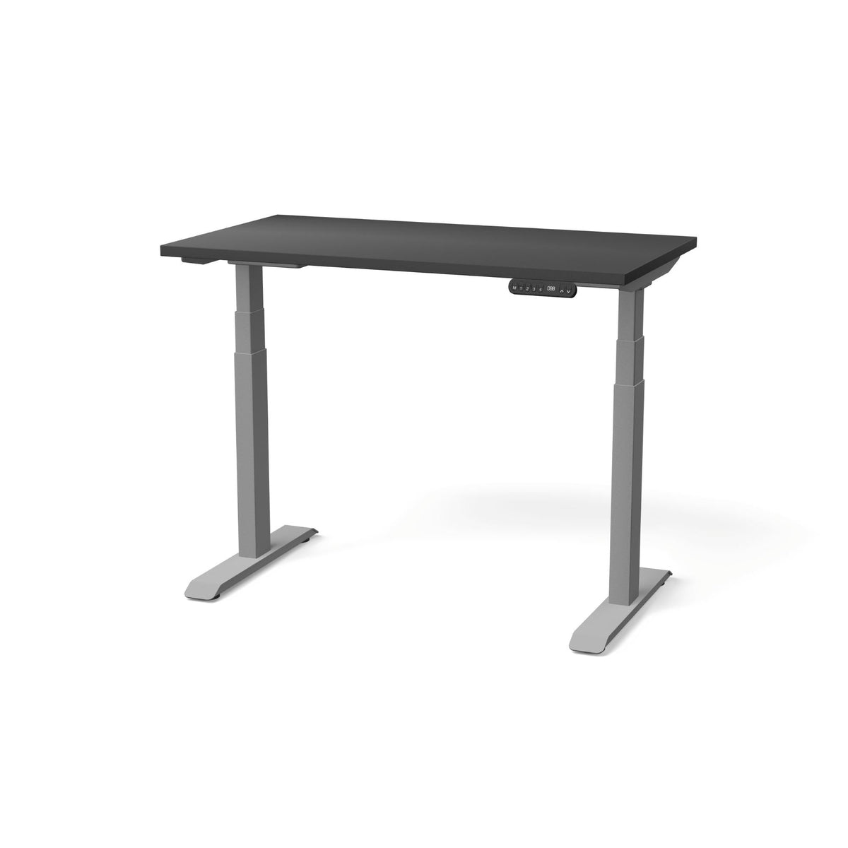 Elektra reguliuojamo aukščio stalas NUWO GEN2 – Juoda / Sidabro / 110 x 60