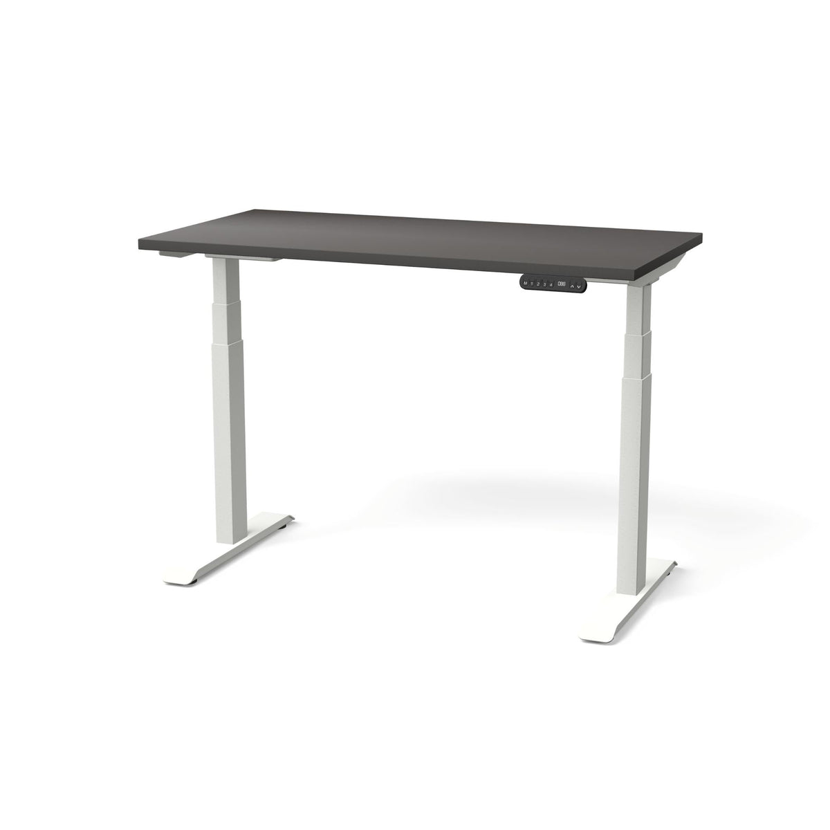 Elektra reguliuojamo aukščio stalas NUWO GEN2 – Antracito / Balta / 120 x 60