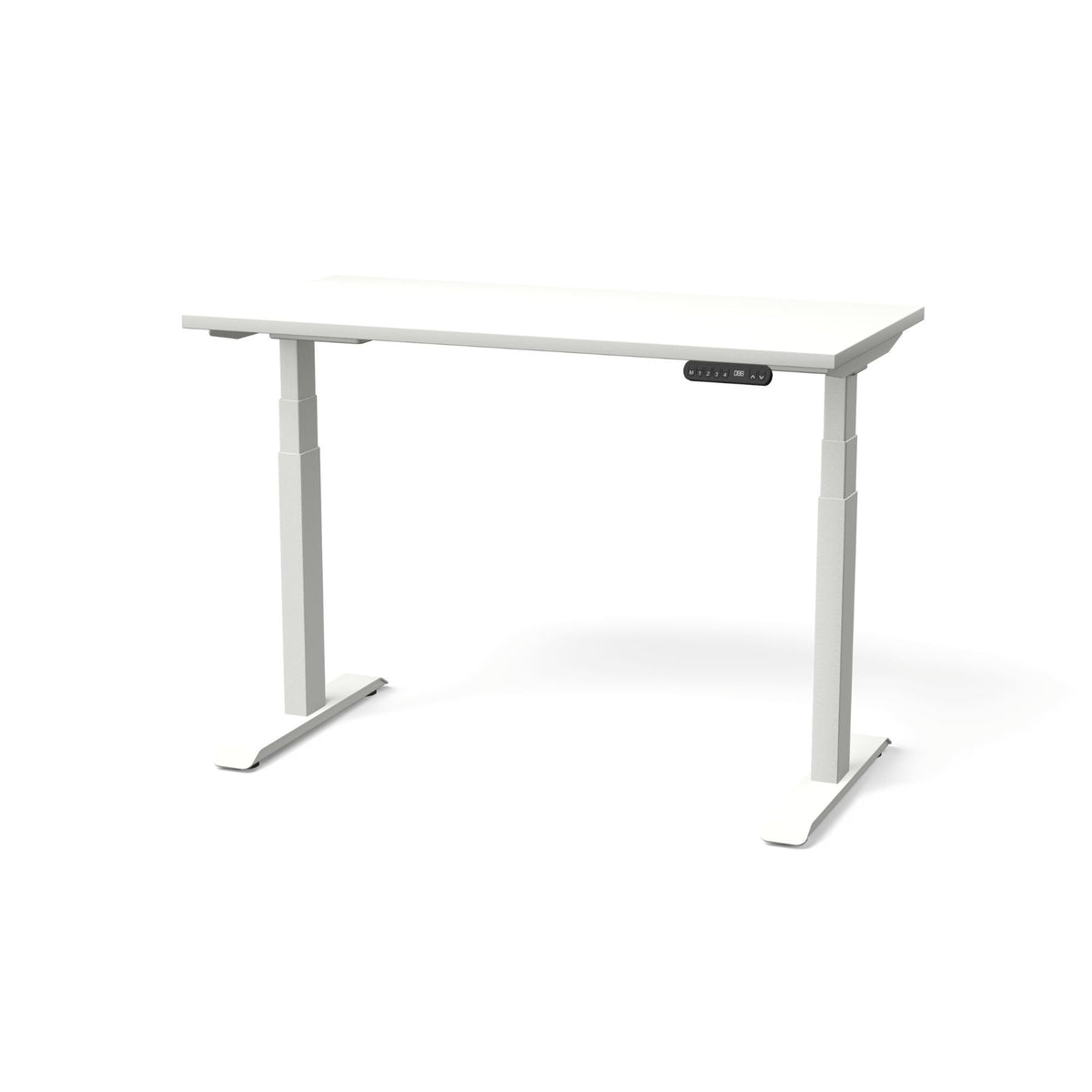 Elektra reguliuojamo aukščio stalas NUWO GEN2 – Balta / Balta / 120 x 60
