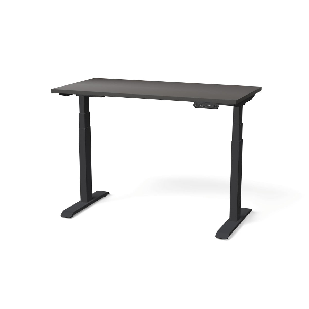 Elektra reguliuojamo aukščio stalas NUWO GEN2 – Antracito / Juoda / 120 x 60