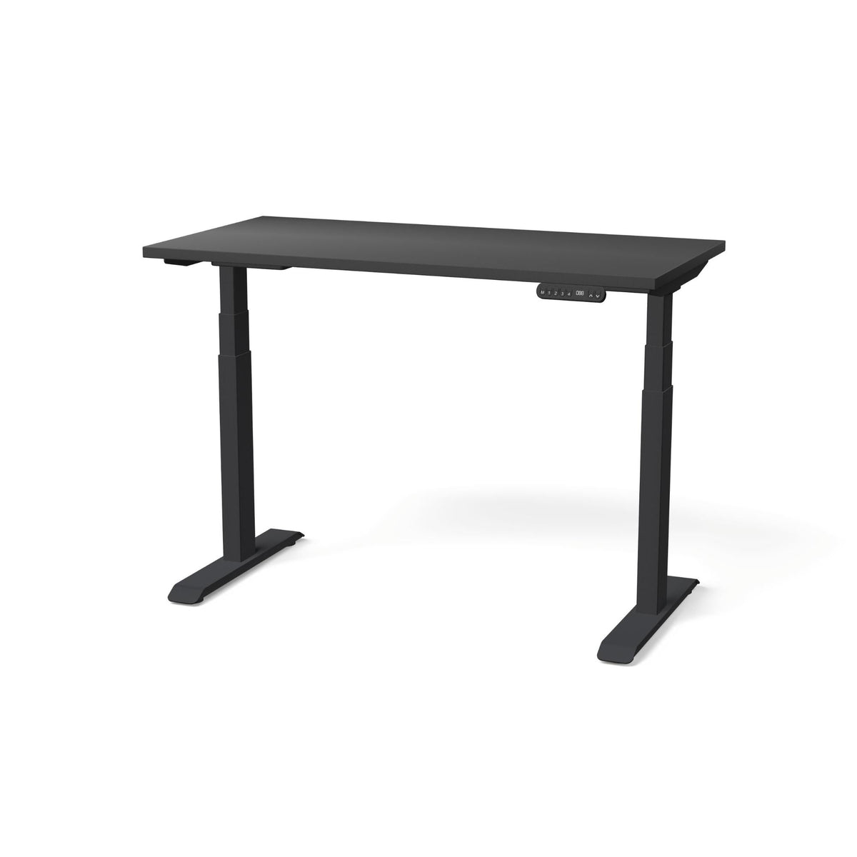 Elektra reguliuojamo aukščio stalas NUWO GEN2 – Juoda / Juoda / 120 x 60