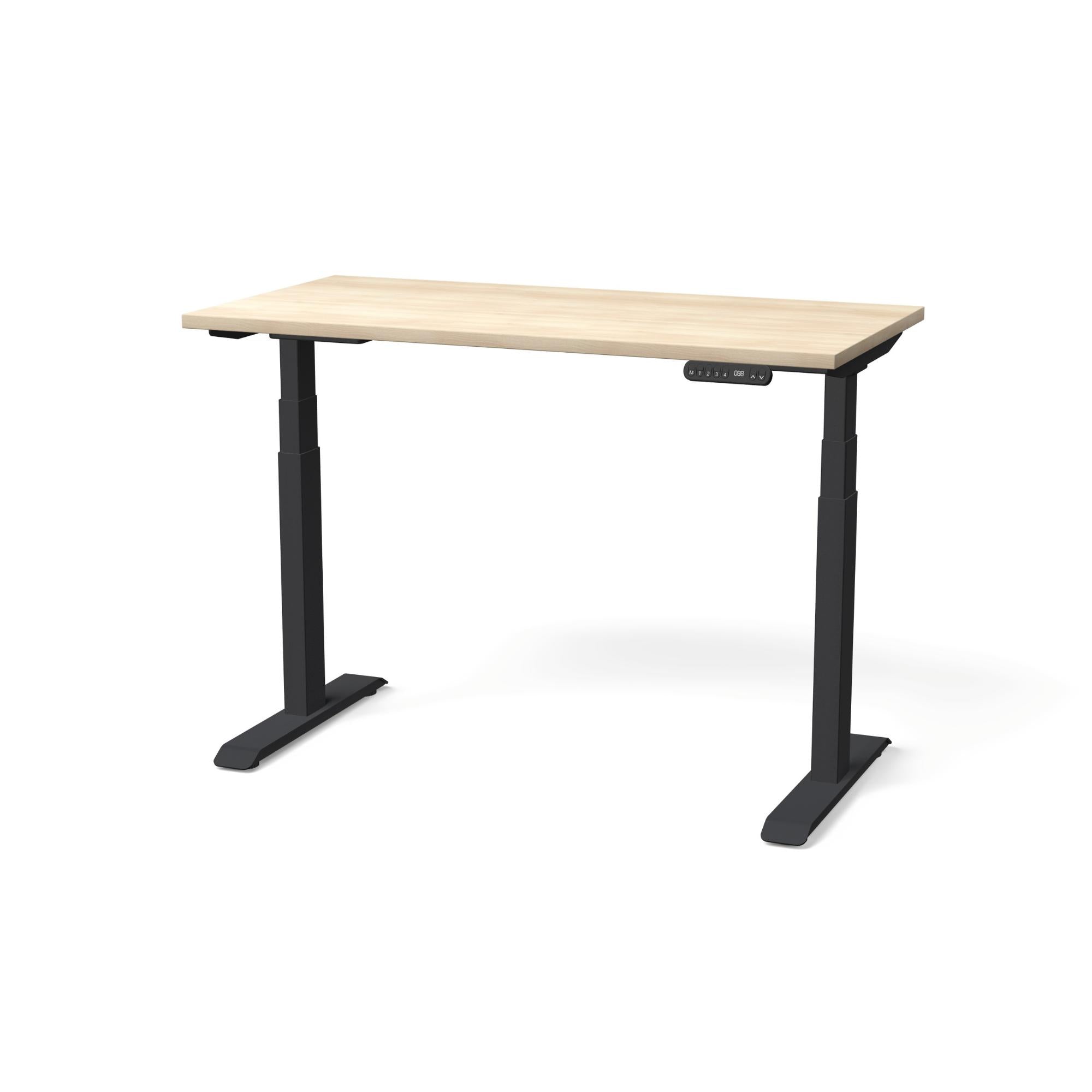 Elektra reguliuojamo aukščio stalas NUWO GEN2 – Nabucco / Juoda / 120 x 60