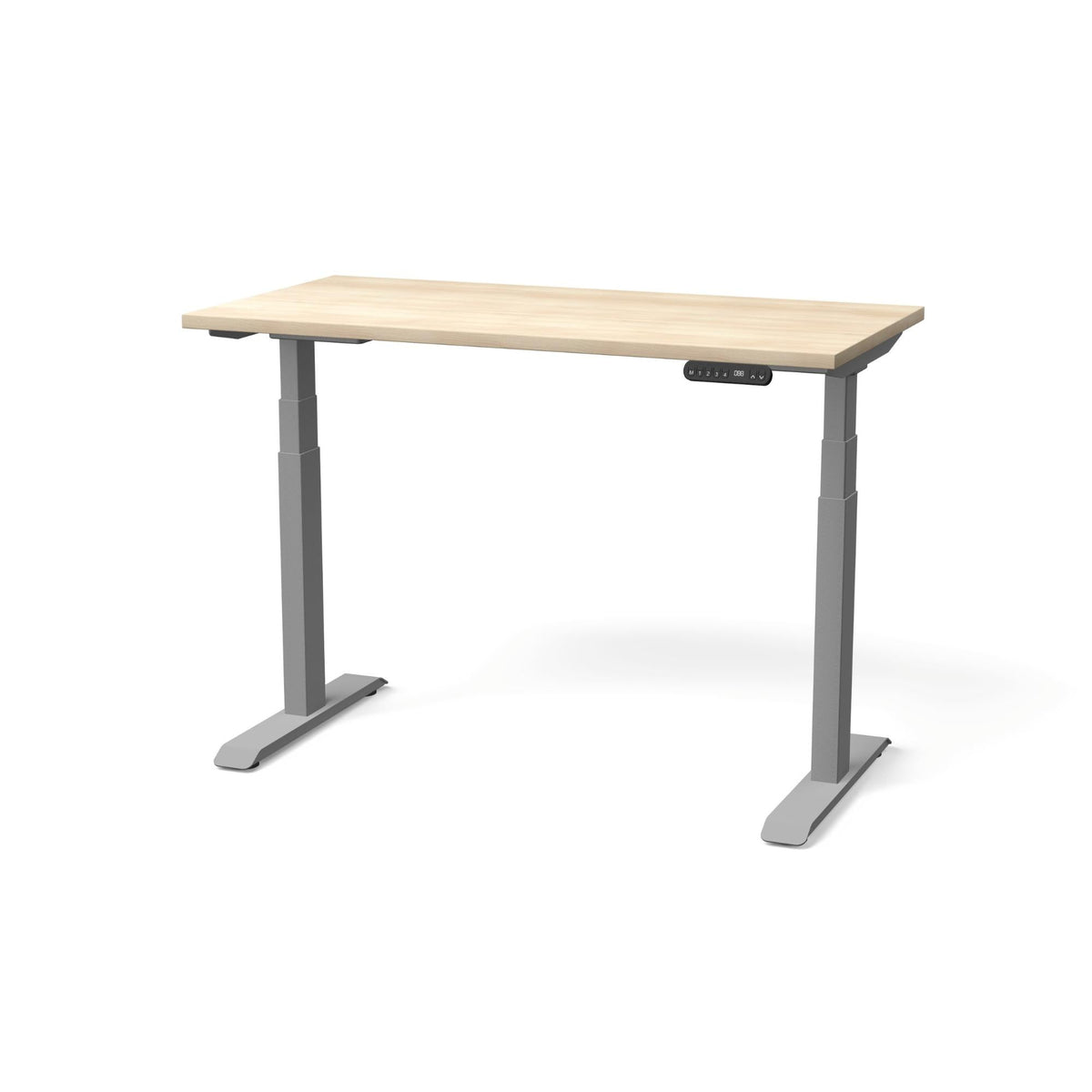 Elektra reguliuojamo aukščio stalas NUWO GEN2 – Nabucco / Sidabro / 120 x 60