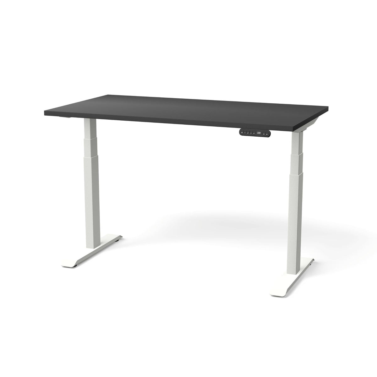 Elektra reguliuojamo aukščio stalas NUWO GEN2 – Juoda / Balta / 130 x 70