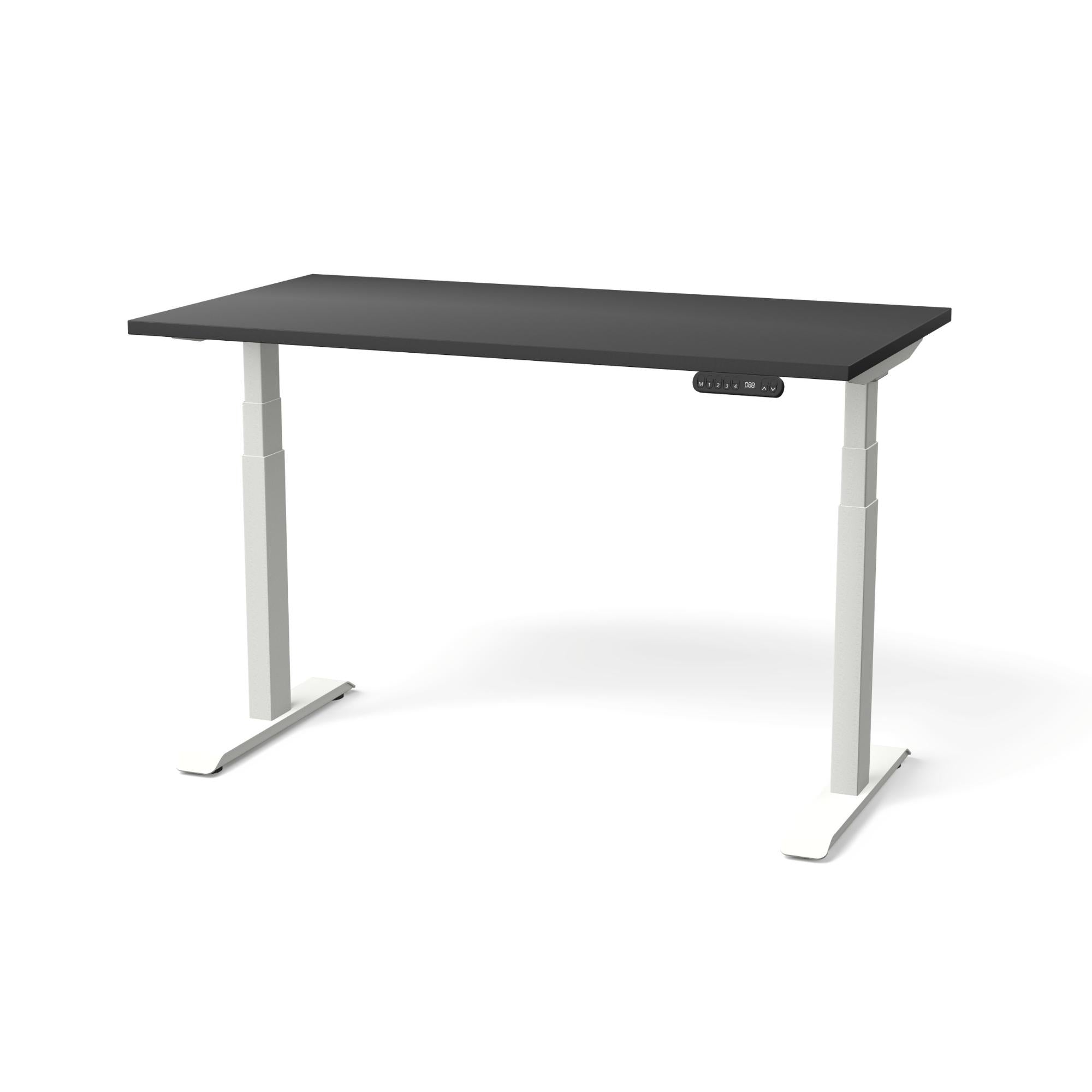 Elektra reguliuojamo aukščio stalas NUWO GEN2 – Juoda / Balta / 130 x 70