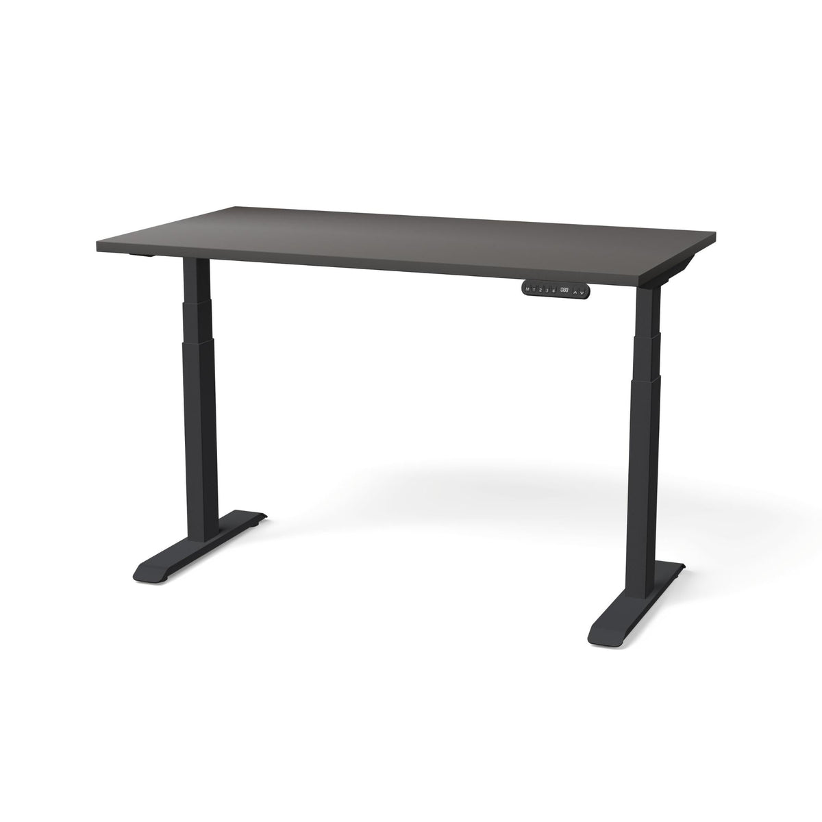 Elektra reguliuojamo aukščio stalas NUWO GEN2 – Antracito / Juoda / 130 x 70