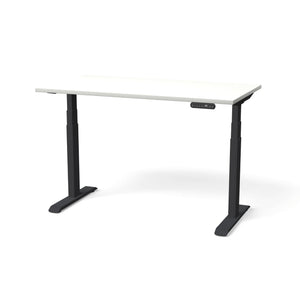 Elektra reguliuojamo aukščio stalas NUWO GEN2 – Balta / Juoda / 130 x 70