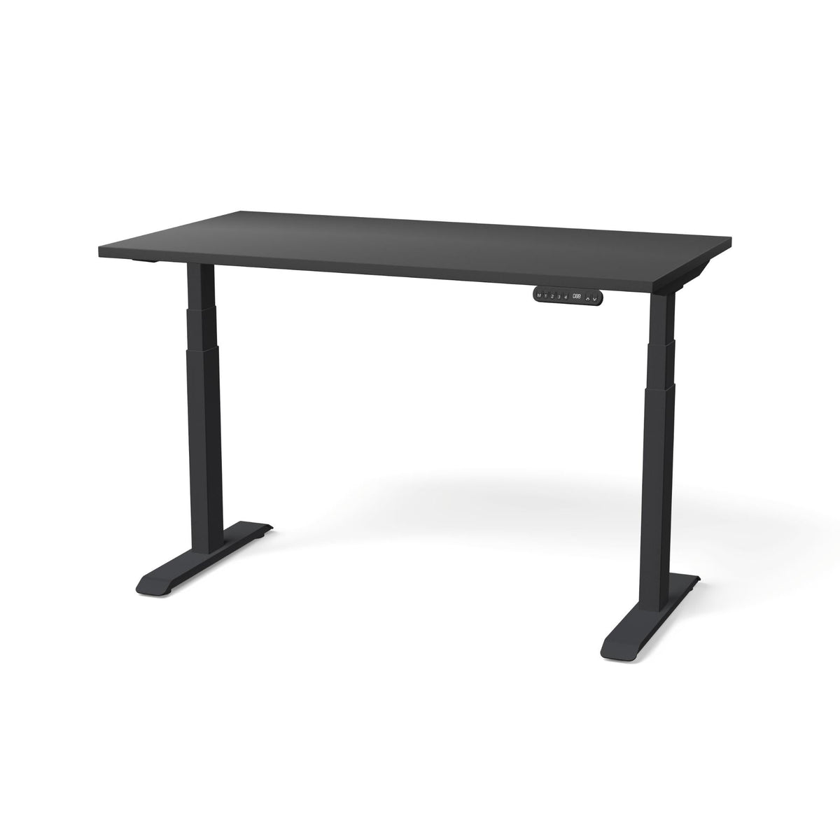 Elektra reguliuojamo aukščio stalas NUWO GEN2 – Juoda / Juoda / 130 x 70