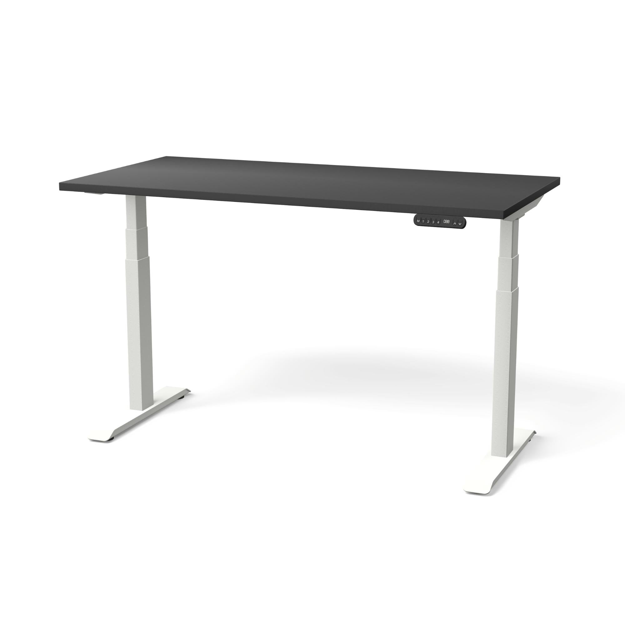 Elektra reguliuojamo aukščio stalas NUWO GEN2 – Juoda / Balta / 140 x 70