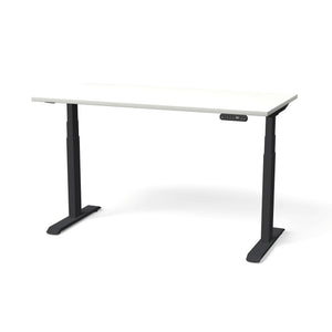 Elektra reguliuojamo aukščio stalas NUWO GEN2 – Balta / Juoda / 140 x 70