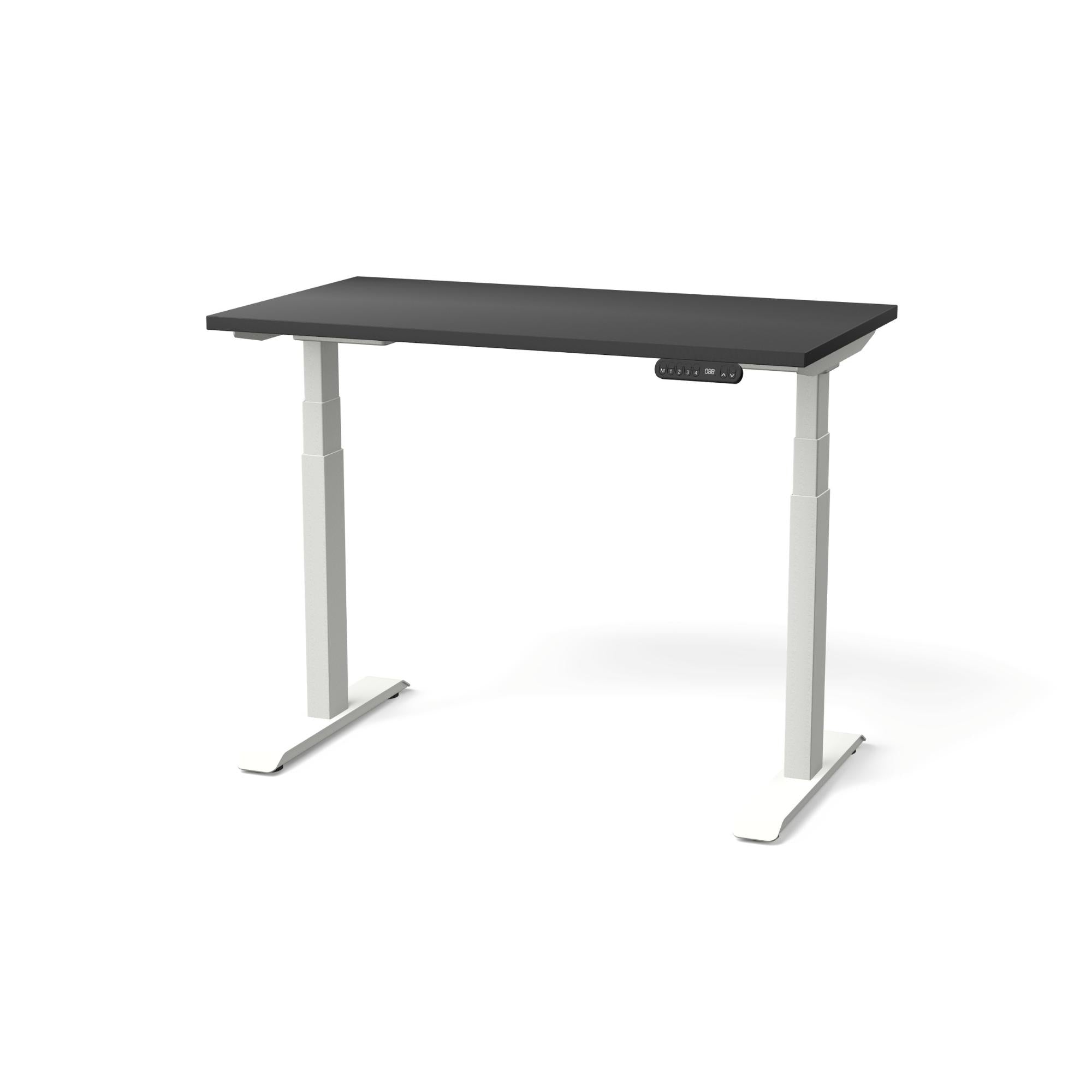 Elektra reguliuojamo aukščio stalas NUWO GEN2 – Juoda / Balta / 110 x 60