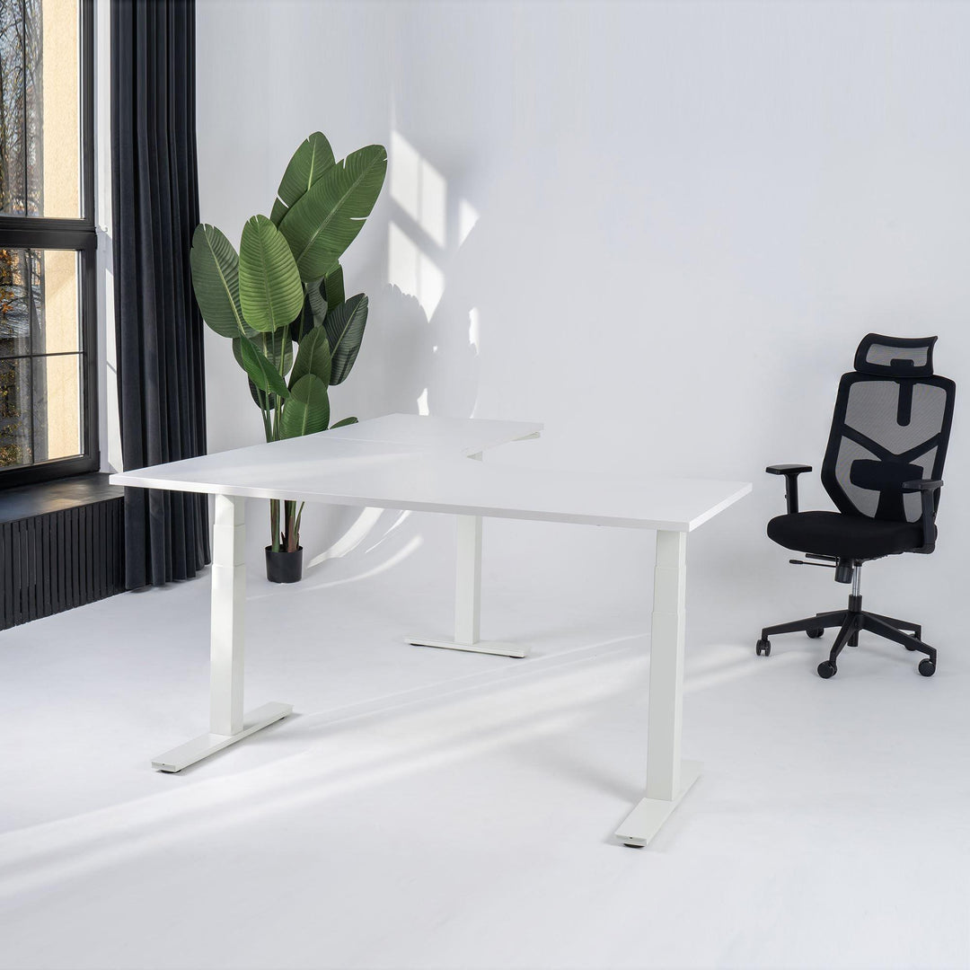 Elektra reguliuojamo aukščio stalas Prestige Line, L formos, 200 cm x 120 cm