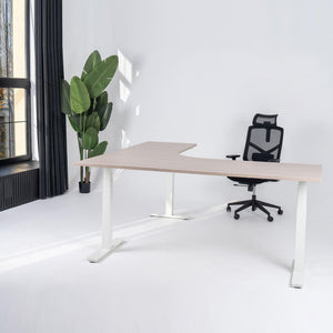 Elektra reguliuojamo aukščio stalas Prestige Line, L formos, 200 cm x 120 cm