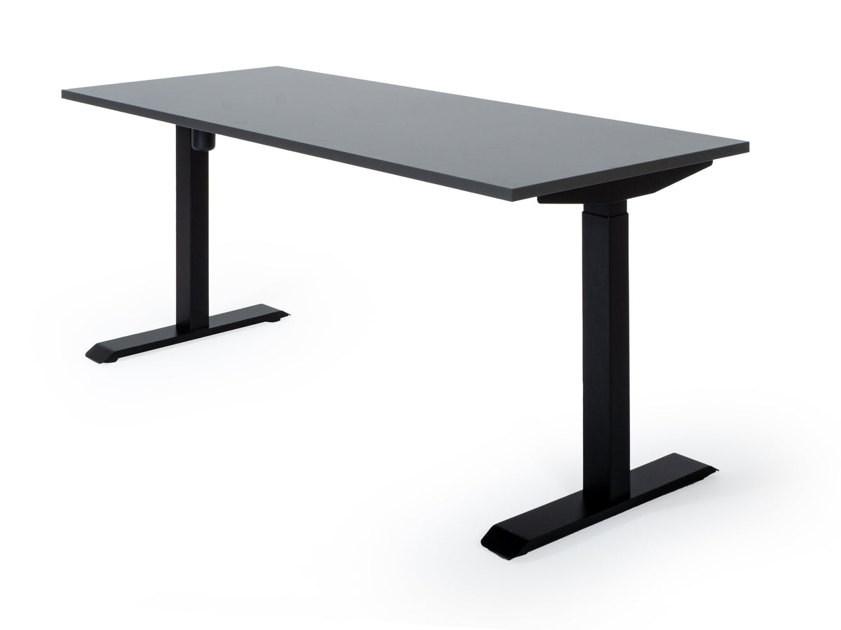 Elektra reguliuojamo aukščio stalas Unico Line – Antracito / Juoda / 120 x 65