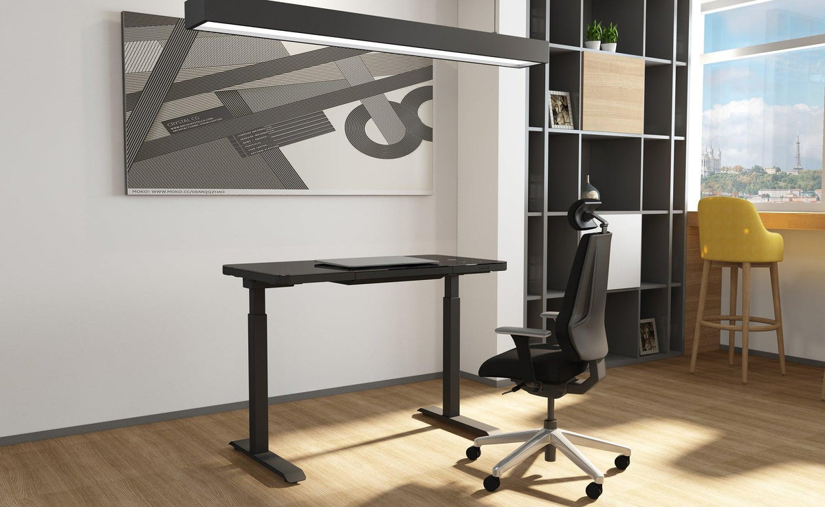 Elektrinis reguliuojamo aukščio daugiafunkcis stalas Home Line
