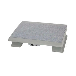 Ergonomisks apsildāms kāju balsts MAULpro, 45 x 39 cm – Pelēka