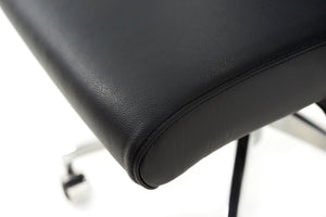Ergostock komplektas: reguliuojamo aukščio stalas Prestige Line 160 cm x 80 cm ir biuro kėdė Modo Chrome Black
