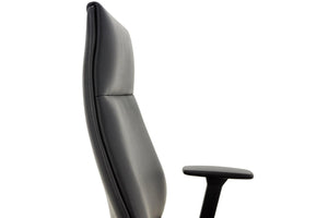 Ergostock komplektas: reguliuojamo aukščio stalas Prestige Line 160 cm x 80 cm ir biuro kėdė Modo Chrome Black