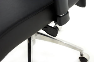 Ergostock komplektas: reguliuojamo aukščio stalas Prestige Line 160 cm x 80 cm ir biuro kėdė Modo Chrome Black