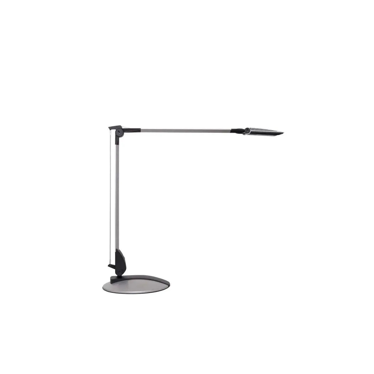 Stalo lempa MAULoptimus, LED, colour vario – sidabro spalvos