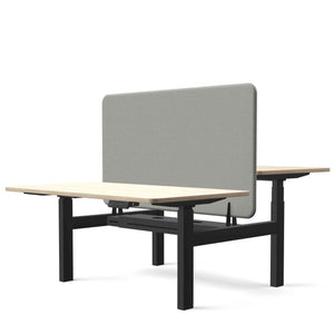 Stalo pertvara TYSTIQ DUO – 120 x 80 / Šviesiai pilka