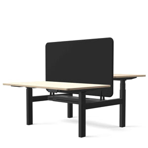 Stalo pertvara TYSTIQ DUO – 120 x 80 / Grafito juoda