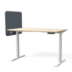 Galda starpsiena TYSTIQ MINI – 65 x 65 / Cadet Grey / Balta
