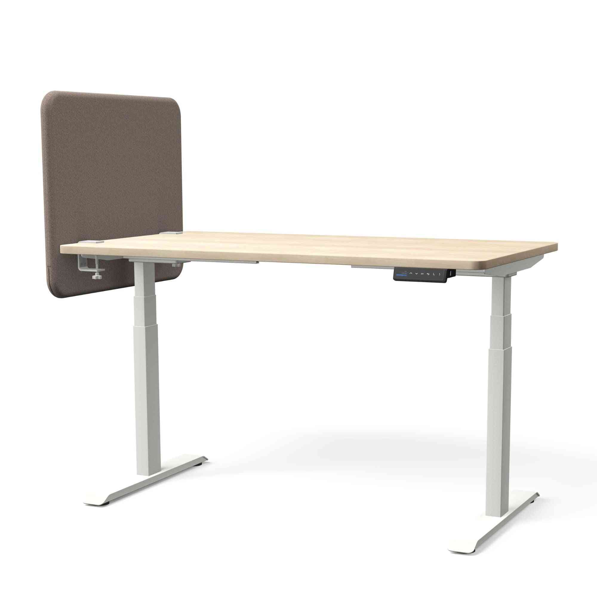 Galda starpsiena TYSTIQ MINI – 65 x 65 / Almond Beige / Balta