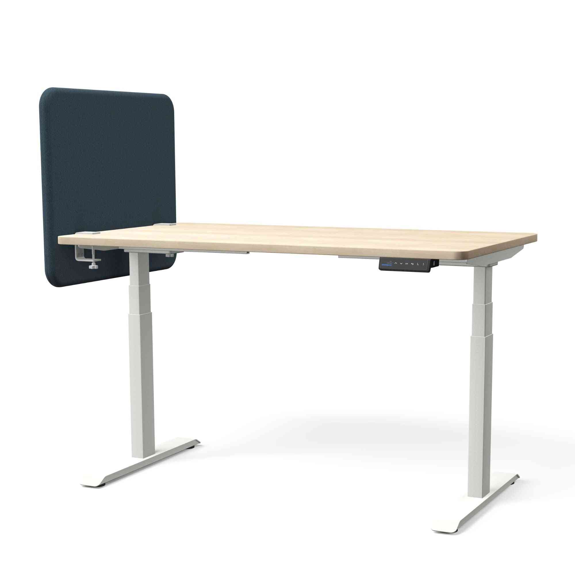 Galda starpsiena TYSTIQ MINI – 65 x 65 / Grey Blue / Balta