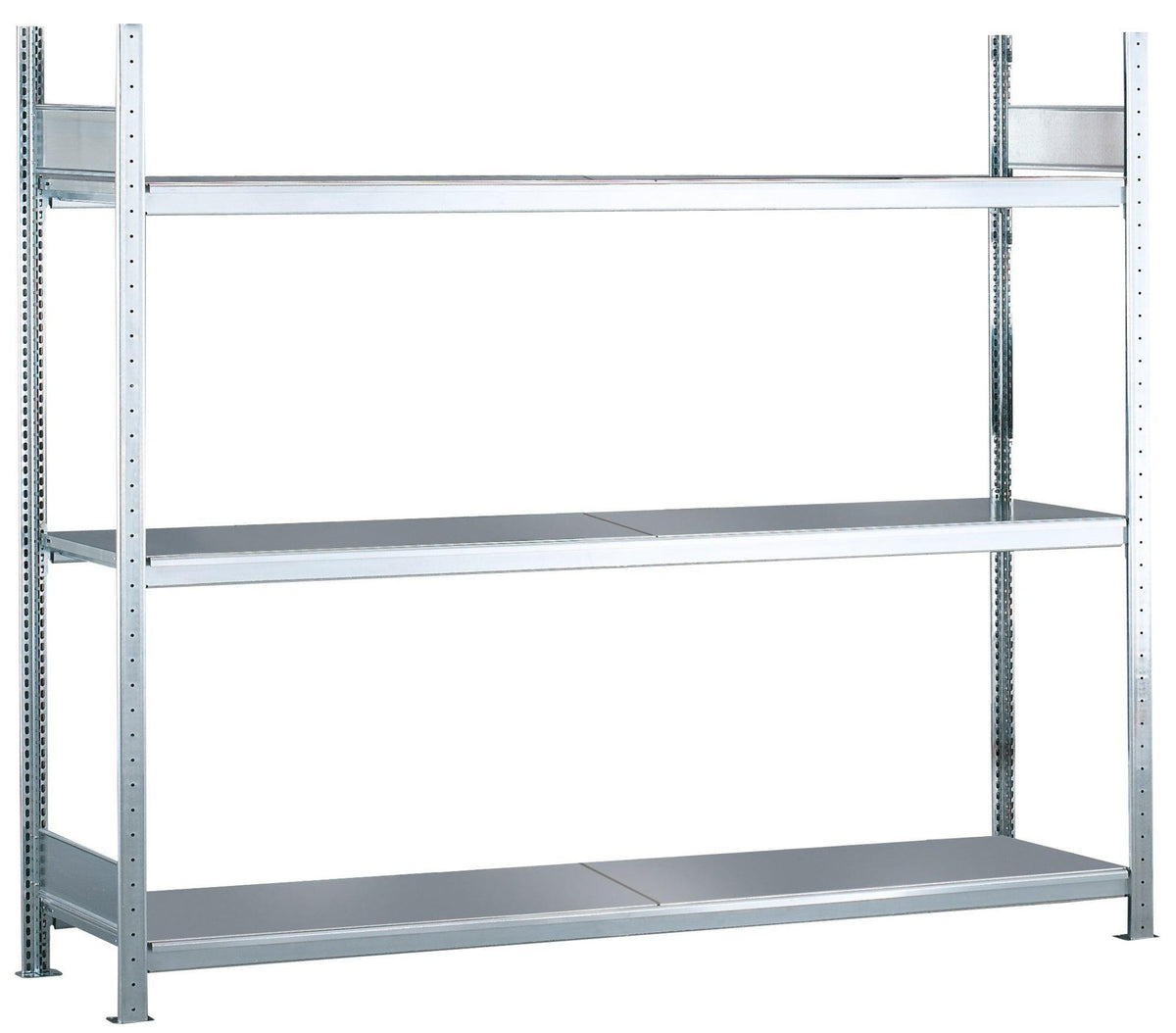 Ilgų tarpatramių stelažas Schulte WS2 2000 x 1500 mm, plieninis
