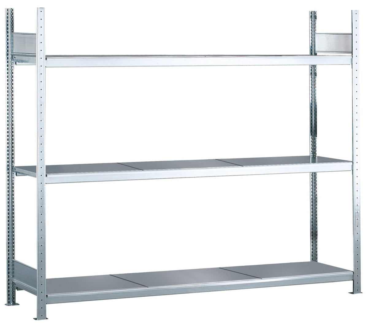 Ilgo tarpatramio plieninis stelažas Schulte WS2 2000 x 2500 mm – 600