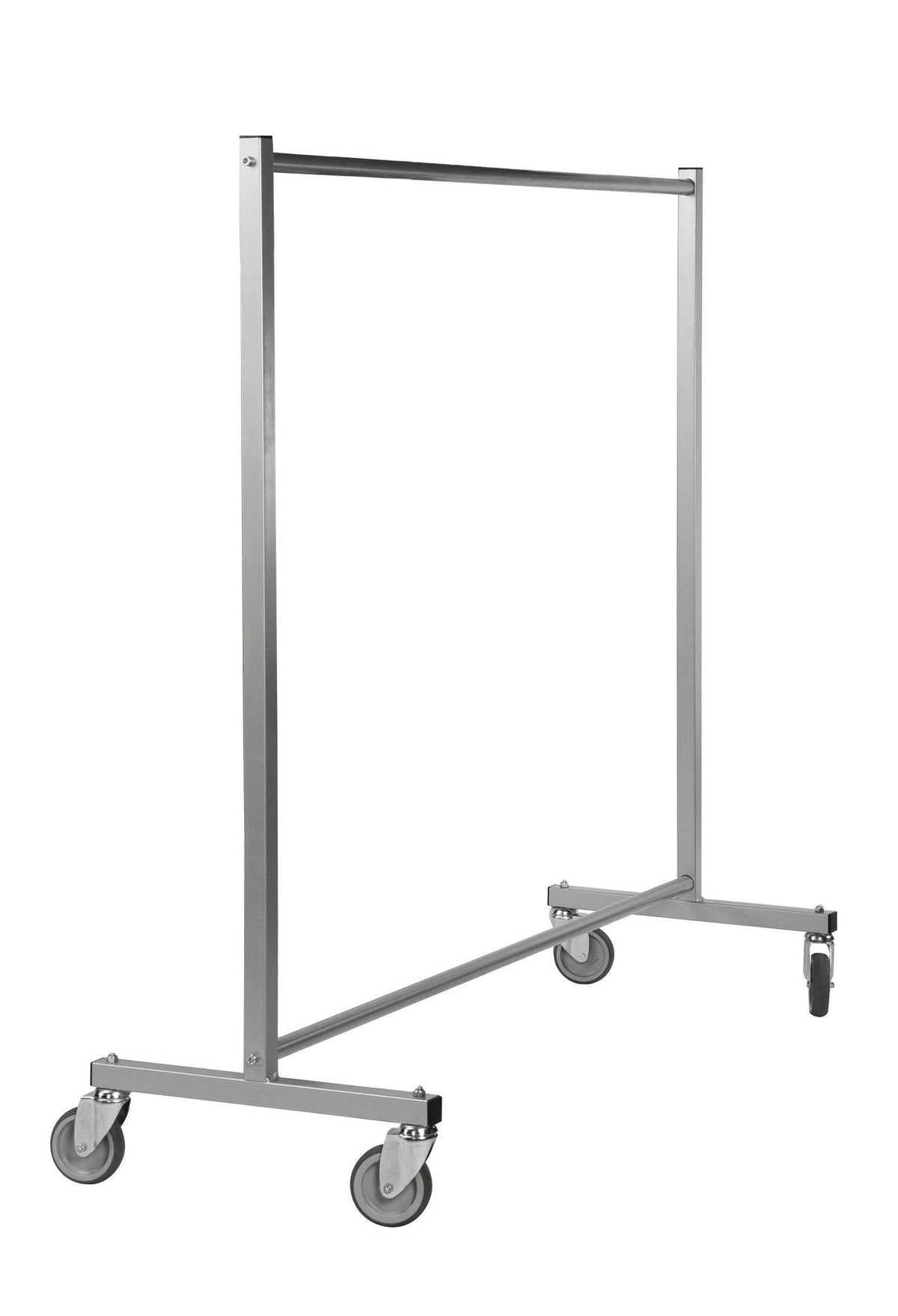Pastatoma drabužių kabykla ant ratukų KONGAMEK 1700 x 600mm, 150 kg keliamoji galia, su stabdžiais