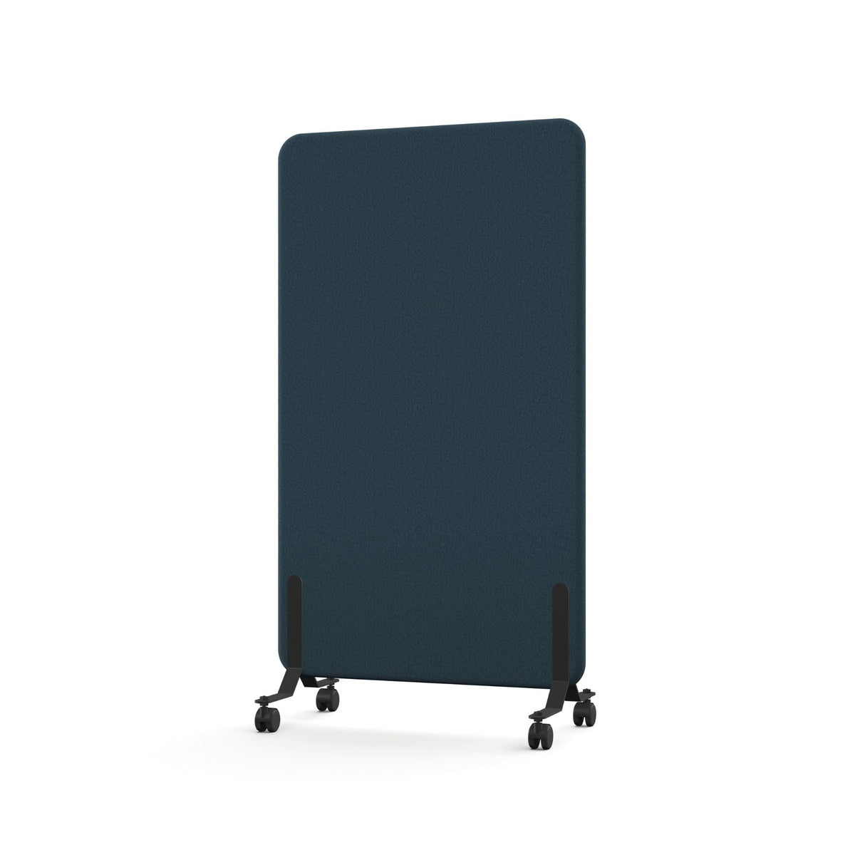 Pastatoma pertvara TYSTIQ MOVE – 136 cm / 80 cm / pilkai mėlyna