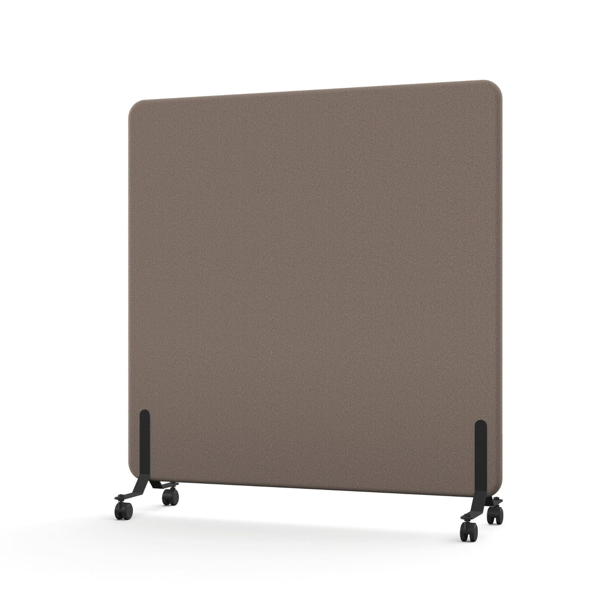 Pastatoma pertvara TYSTIQ MOVE – 136 cm / 136 cm / migdolų smėlio