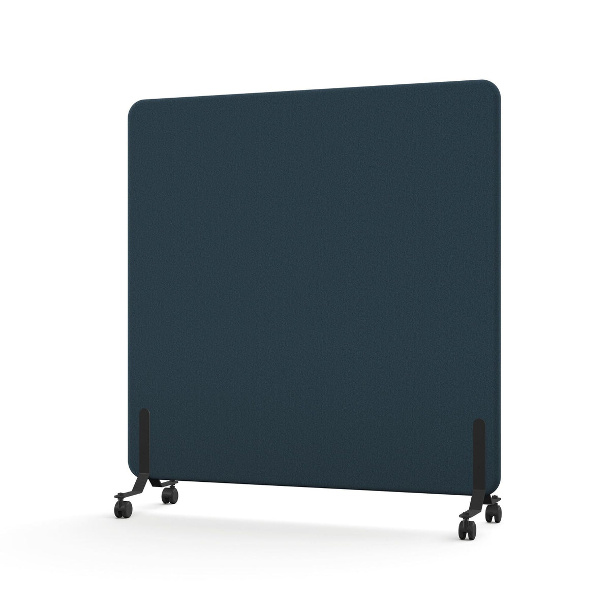 Pastatoma pertvara TYSTIQ MOVE – 136 cm / 136 cm / pilkai mėlyna