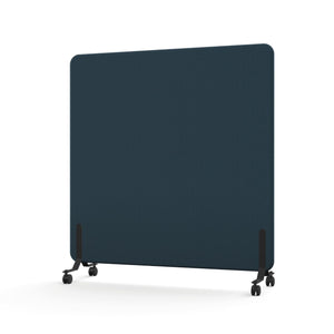 Pastatoma pertvara TYSTIQ MOVE – 136 cm / 136 cm / pilkai mėlyna