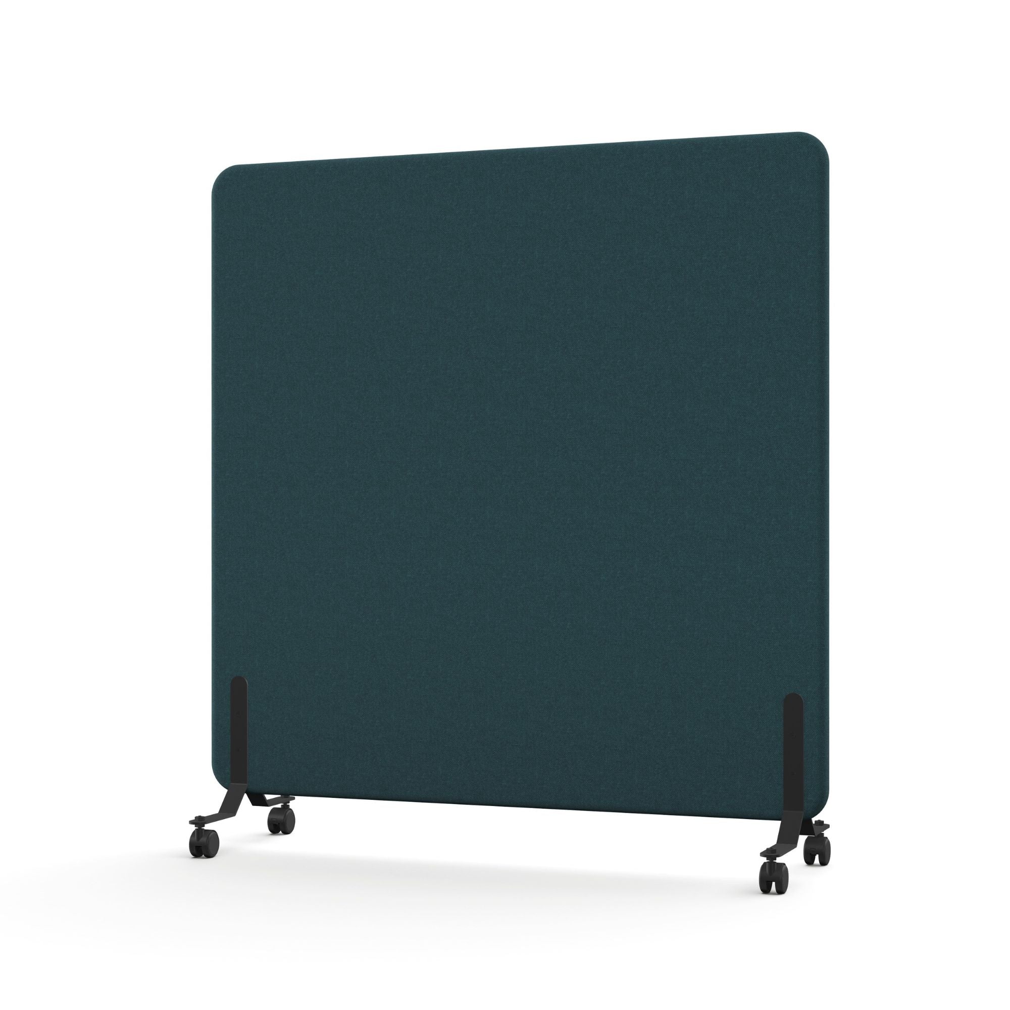 Pastatoma pertvara TYSTIQ MOVE – 136 cm / 136 cm / žalsvai mėlyna