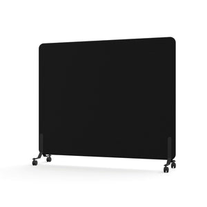 Pastatoma pertvara TYSTIQ MOVE – 136 cm / 170 cm / grafito juoda