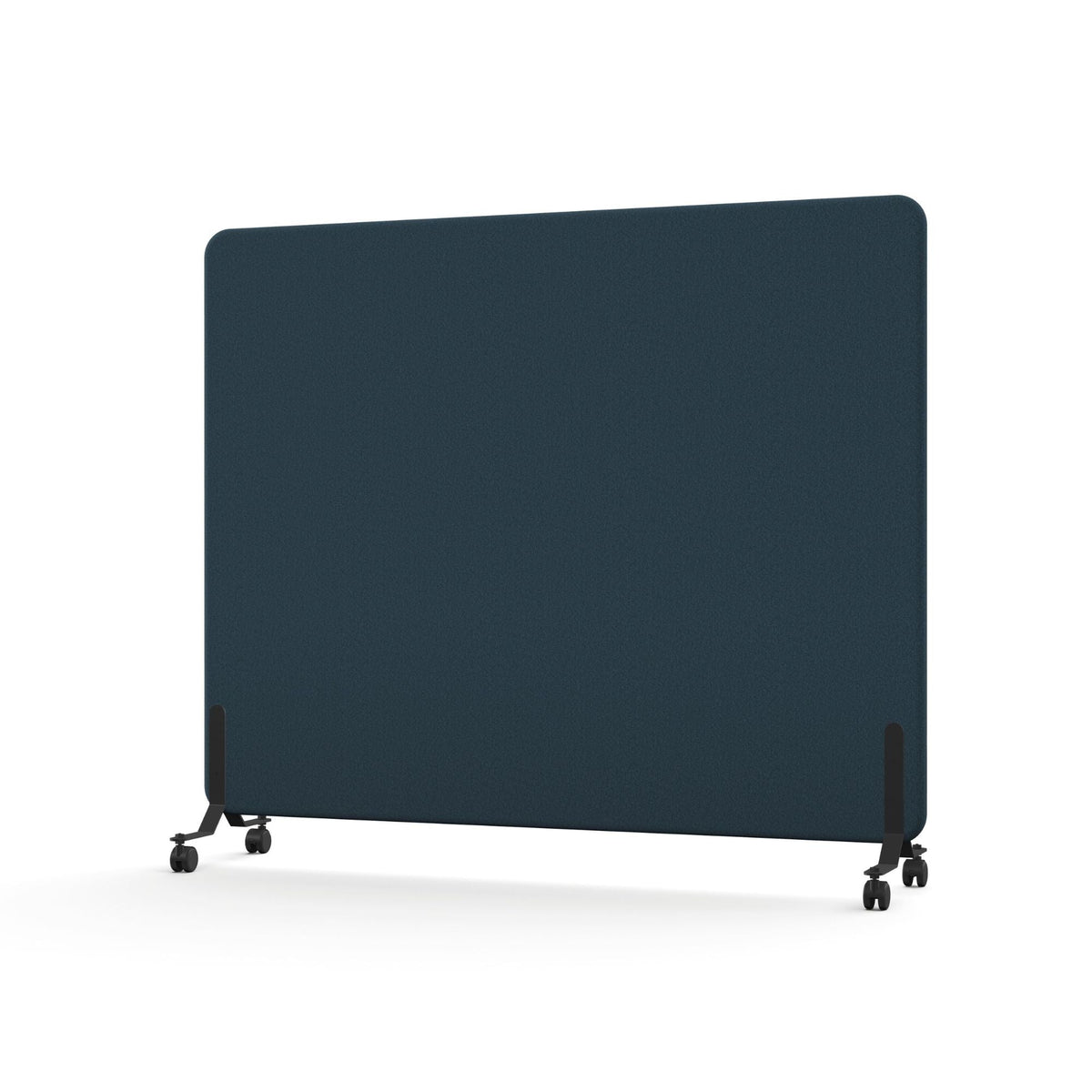 Pastatoma pertvara TYSTIQ MOVE – 136 cm / 170 cm / pilkai mėlyna