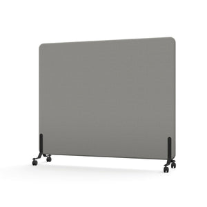 Pastatoma pertvara TYSTIQ MOVE – 136 cm / 170 cm / šviesiai pilka